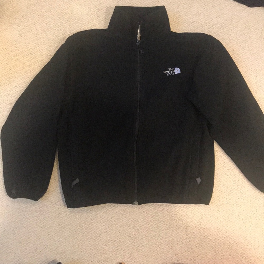 North Face black fleece
